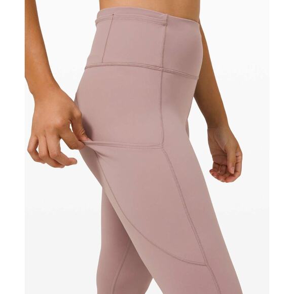 LULULEMON Fast and Free Tight II 25" *Non-Reflective Nulux Violet Verbena Size 2 - Picture 5 of 10